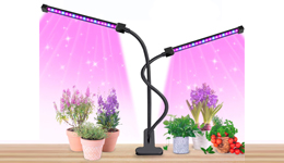 Lampe De Culture LED Pour Plantes Avec 4 Têtes, Lampe De